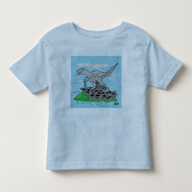 Camiseta Infantil: Dinossauro  (Frente)