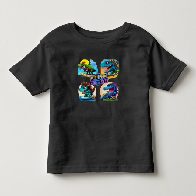 Camiseta Infantil dinossauro (Frente)