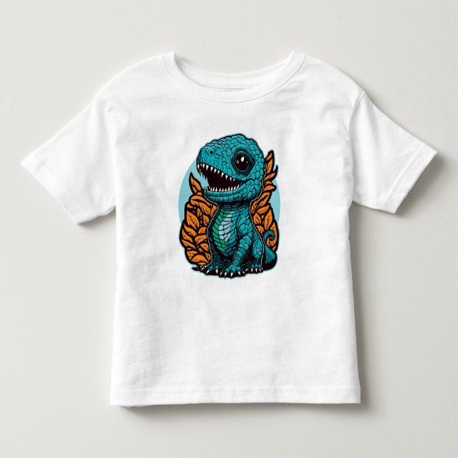 Camiseta Infantil Dinossauro Bebê (Frente)