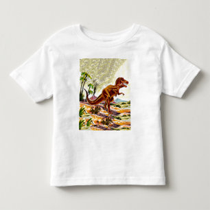 Camiseta Infantil Dinossauro de Rex do tiranossauro