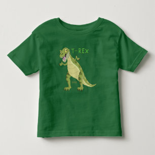 Camiseta Infantil Dinossauro de T-REX