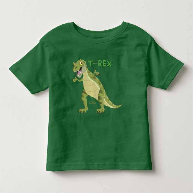 Camiseta Infantil Dinossauro de T-REX (Frente)