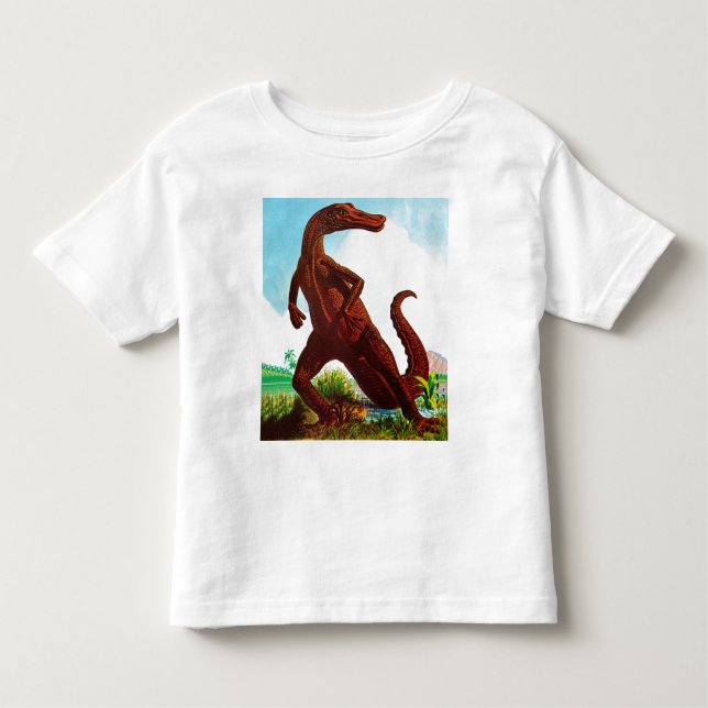 Camiseta Infantil Dinossauro do Hadrosaurus (Frente)