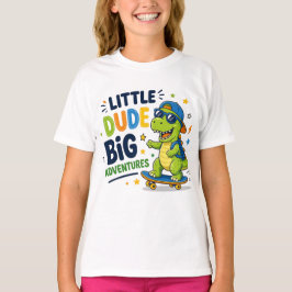 Camiseta Infantil Dinossauro Fofo