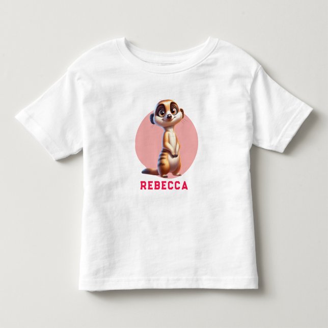 Camiseta Infantil Dinossauro Gato (Frente)