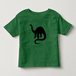 Camiseta Infantil Dinossauro - preto