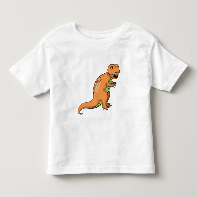 Camiseta Infantil Dinossauro T-Rex (Frente)
