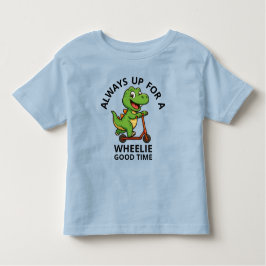 Camiseta Infantil Dinossauro Verde Bonito