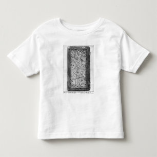 Camiseta Infantil Diptych consular de Aetius, painel da mão esquerd