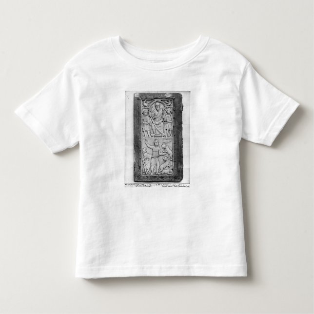 Camiseta Infantil Diptych consular de Aetius, painel da mão esquerda (Frente)