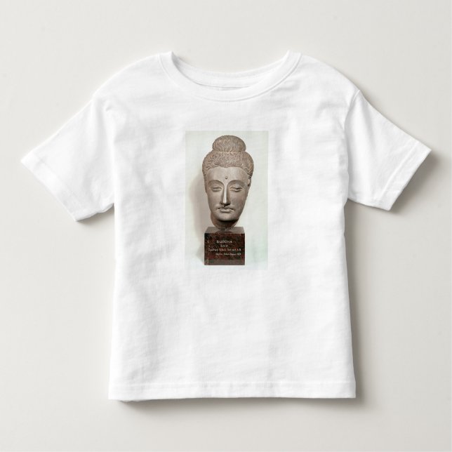 Camiseta Infantil Dirija de uma estátua do Buddha, de (Frente)
