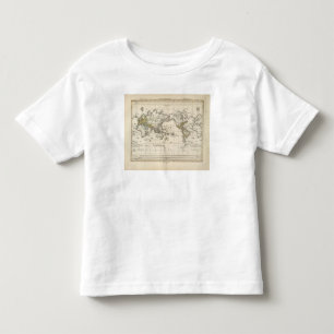 Camiseta Infantil distribuição de pessoas germânicas de Indo