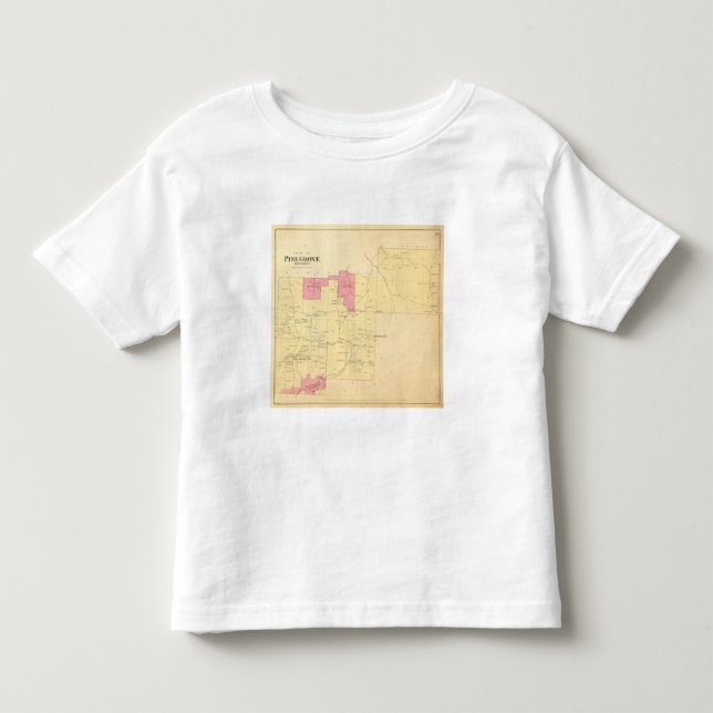 Camiseta Infantil Distrito do bosque do pinho (Frente)