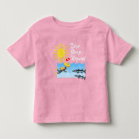 Dive Sleep Repetir Design - Toddler Fine Jersey T-
