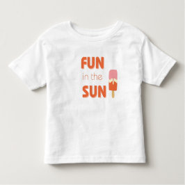 Camiseta Infantil diversão ao sol Toddler T-Shirt