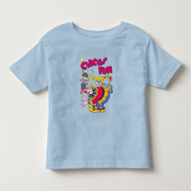 Camiseta Infantil Diversão de Circo (Frente)