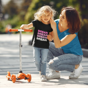 Camiseta Infantil divertida _pinks 