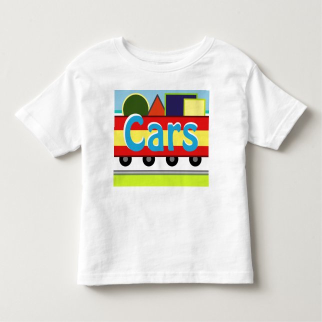 Camiseta Infantil Divertido brilhante e colorido (Frente)
