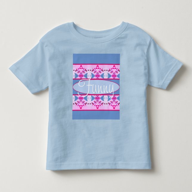 Camiseta Infantil Divertido e Engraçado (Frente)