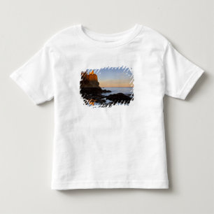 Camiseta Infantil Dividir o farol de Rock no pôr do sol perto de Do