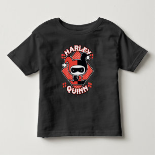Camiseta Infantil Divisões de Chibi Harley Quinn