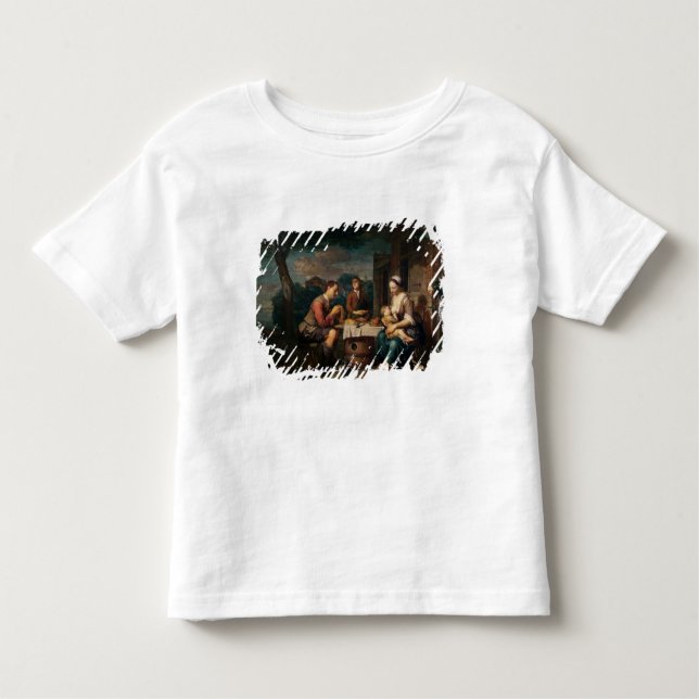 Camiseta Infantil Dizendo a benevolência (Frente)