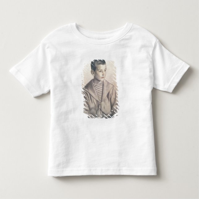 Camiseta Infantil Dmitri Dmitrievich Shostakovich como criança (Frente)