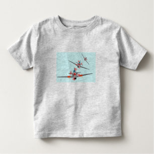 Camiseta Infantil Do "a T-Camisa das crianças do duelo avião"