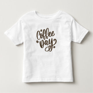Camiseta infantil do café