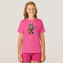 Camiseta Infantil do Pequimês Rock Star