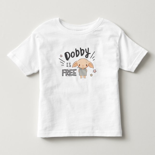 Camiseta Infantil Dobby Está Livre (Frente)