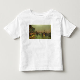 Camiseta Infantil Docas de John Atkinson Grimshaw Liverpool