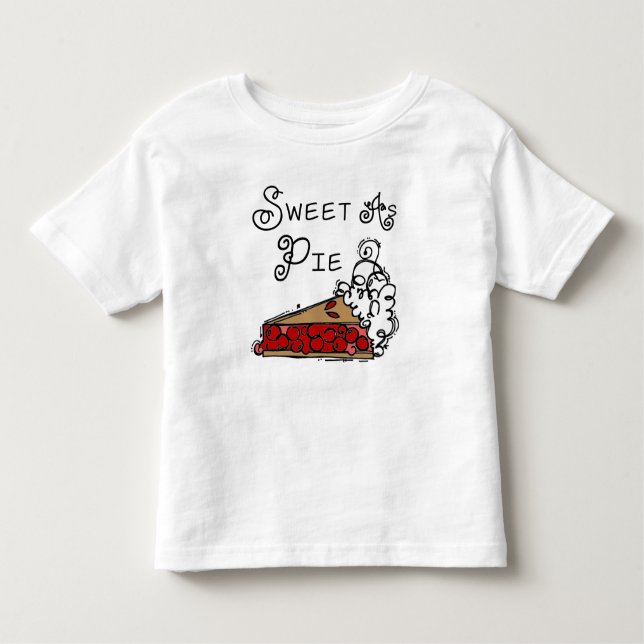 Camiseta Infantil Doce como Pie (Frente)