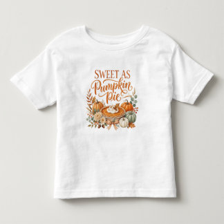 Camiseta Infantil Doce como Torta de Abóbora Bebê