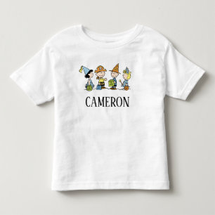 Camiseta Infantil Doces ou Travessuras de Halloween dos Peanuts
