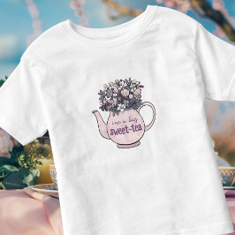 Camiseta Infantil Docinho de bestie floral personalizado