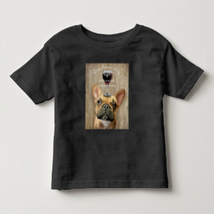 Camiseta Infantil Dog Au Vin, Bulldog Francês