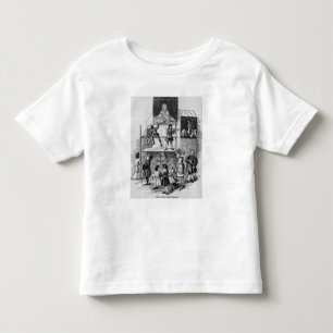 Camiseta Infantil Dois anúncios em relação ao falso, Conjurer