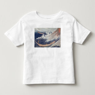 Camiseta Infantil Dois barcos de pesca pequenos no mar