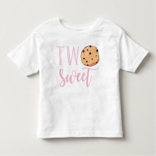 Camiseta Infantil Dois Bons Noites de Biscoito Rosa