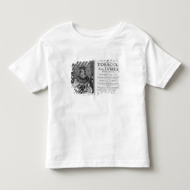 Camiseta Infantil 'Dois bordos contra o tabaco (Frente)
