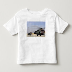 Camiseta Infantil Dois helicópteros iraquianos do quadril Mi-17