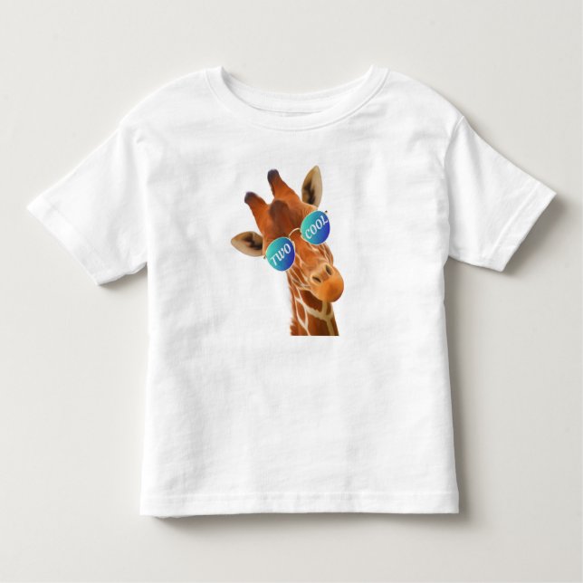 CAMISETA INFANTIL DOIS LEGAL - GIRAFA (Frente)