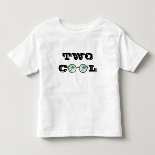 CAMISETA INFANTIL DOIS LEGAL - ÓCULOS DE SOL DAS ÁRVORES DE COCO