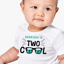 Camiseta Infantil Dois Meninos Fixe 2º Aniversário