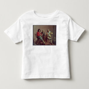 Camiseta Infantil Dois rapazes e uma Fazer de música, 1629