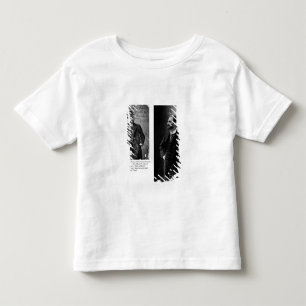 Camiseta Infantil Dois retratos de George Eastman 1884 e 1890
