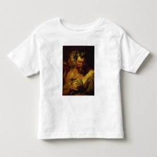 Camiseta Infantil Dois Satyrs (óleo no painel)