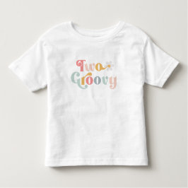 Camiseta Infantil Dois segundos aniversários Groovy