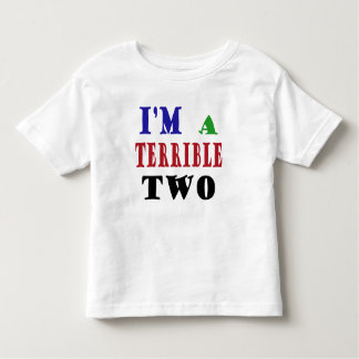 Camiseta Infantil DOIS terríveis!